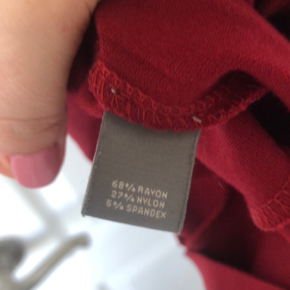 Neiman Marcus Crimson Dress - Picture 4 of 5